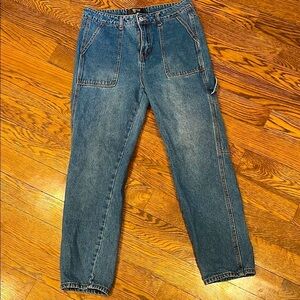 Monkey Ride Jeans 5  Blue Jeans